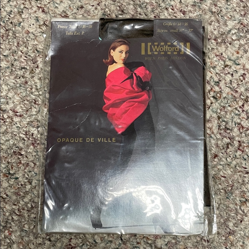 Wolford Opaque De Ville Tights in coca - new in package